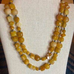 Chunky Retro Agate Necklace